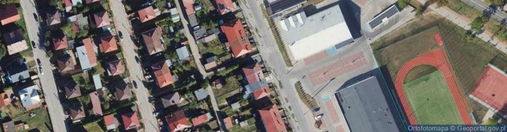 Zdjęcie satelitarne Jana Pawła II ul.