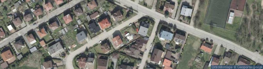 Zdjęcie satelitarne Jana Pawła II ul.