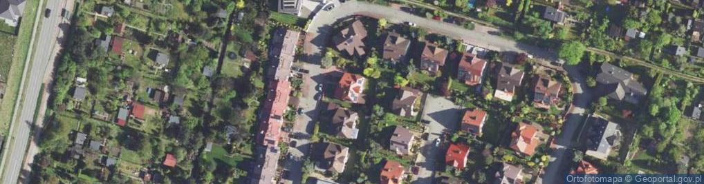 Zdjęcie satelitarne Jaskółek ul.