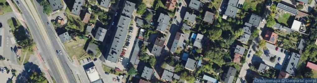 Zdjęcie satelitarne Jastrzębia ul.