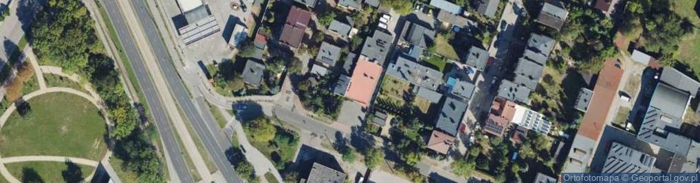 Zdjęcie satelitarne Jastrzębia ul.