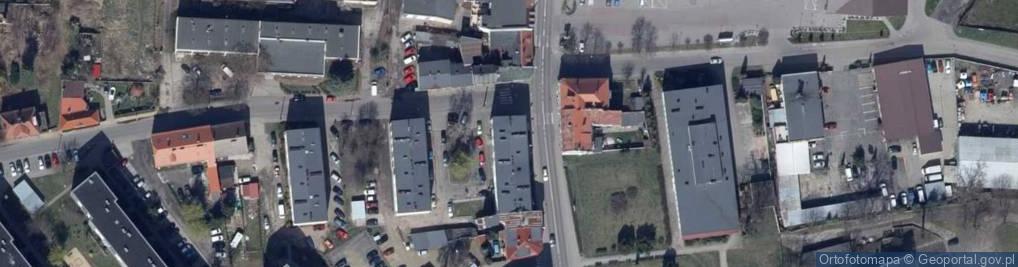Zdjęcie satelitarne Jana Pawła II ul.