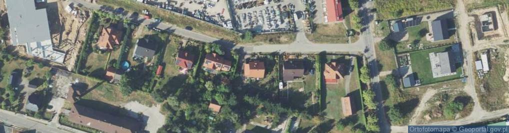 Zdjęcie satelitarne Jana Pawła II ul.