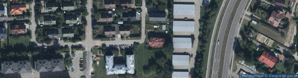 Zdjęcie satelitarne Jaworowa ul.