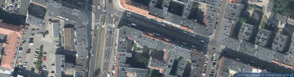 Zdjęcie satelitarne Jagiellońska ul.