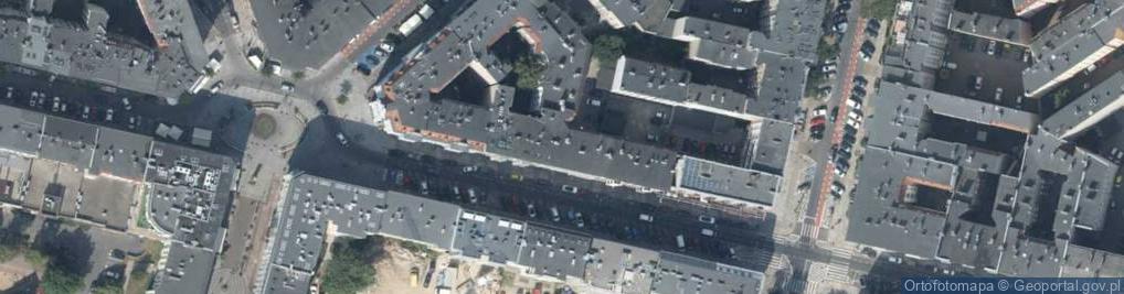Zdjęcie satelitarne Jagiellońska ul.