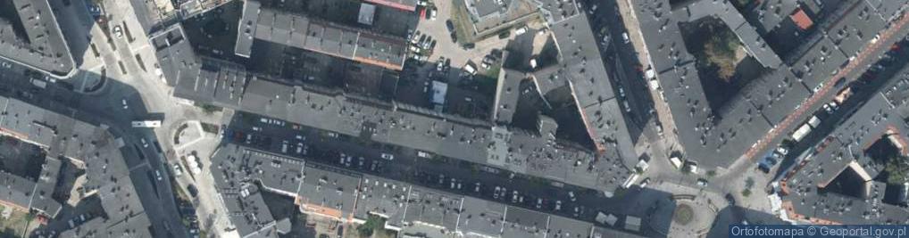 Zdjęcie satelitarne Jagiellońska ul.