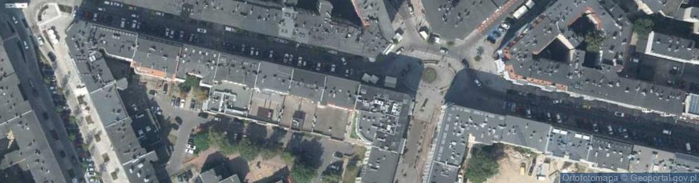Zdjęcie satelitarne Jagiellońska ul.
