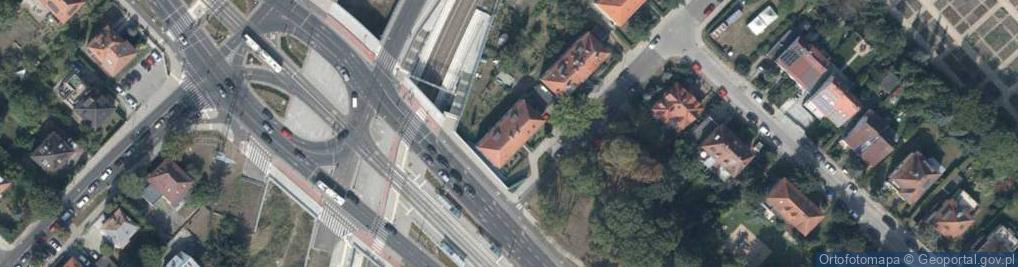 Zdjęcie satelitarne Jasienicy Pawła ul.