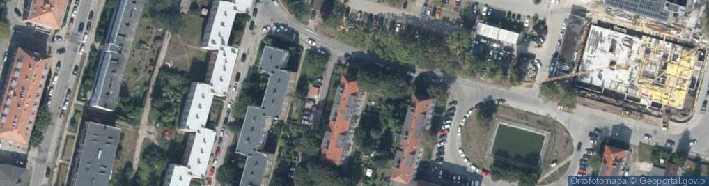 Zdjęcie satelitarne Jackowskiego Maksymiliana ul.