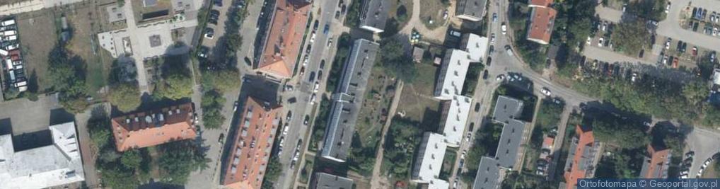 Zdjęcie satelitarne Janickiego Klemensa ul.