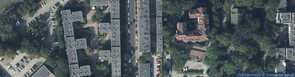 Zdjęcie satelitarne Jana Kazimierza ul.