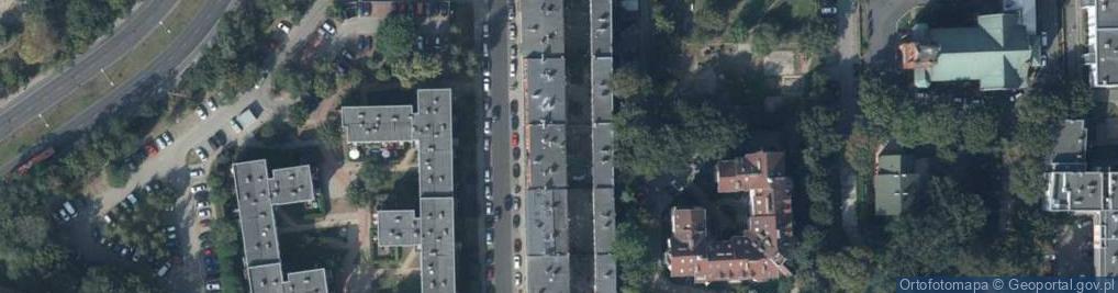 Zdjęcie satelitarne Jana Kazimierza ul.