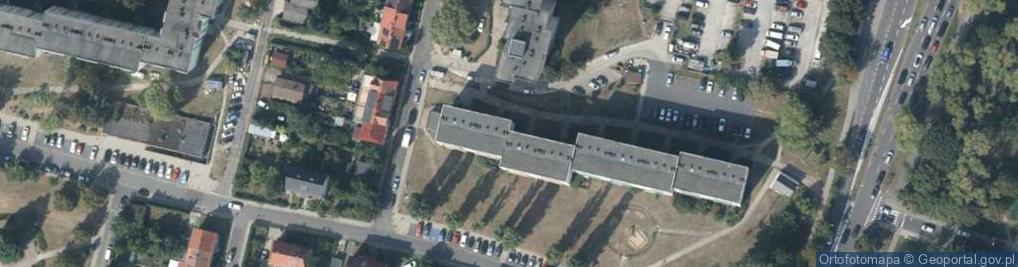 Zdjęcie satelitarne Jarogniewa ul.