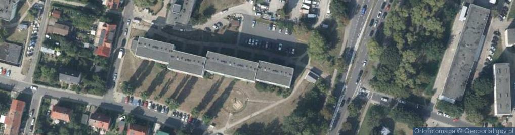 Zdjęcie satelitarne Jarogniewa ul.