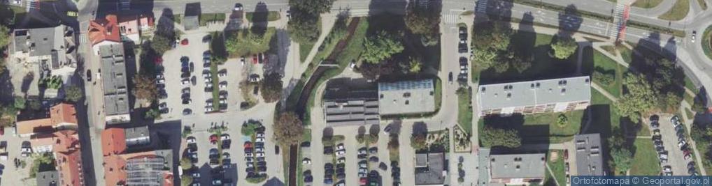 Zdjęcie satelitarne Jana Pawła II ul.