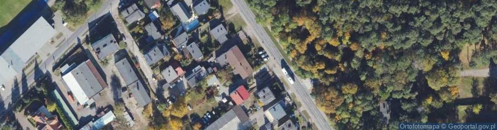 Zdjęcie satelitarne Jana Pawła II ul.