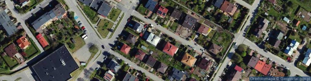 Zdjęcie satelitarne Jaworowa ul.
