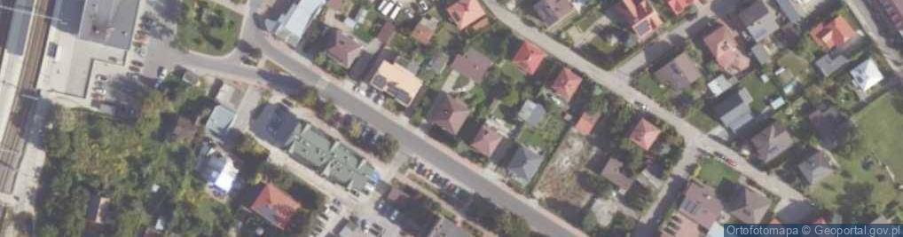 Zdjęcie satelitarne Janowska ul.