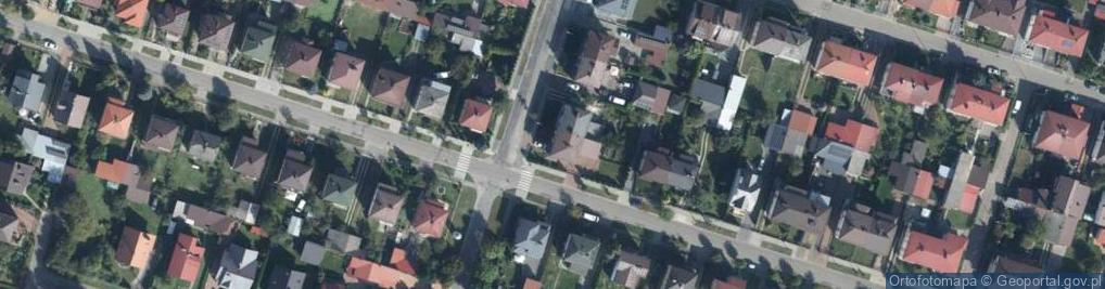 Zdjęcie satelitarne Jachymka-Wiktora Zenona ul.