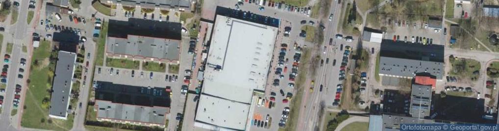 Zdjęcie satelitarne Jana Pawła II ul.