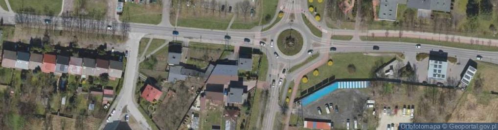 Zdjęcie satelitarne Jana Pawła II ul.