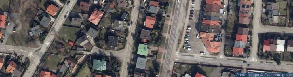 Zdjęcie satelitarne Jana Pawła II ul.