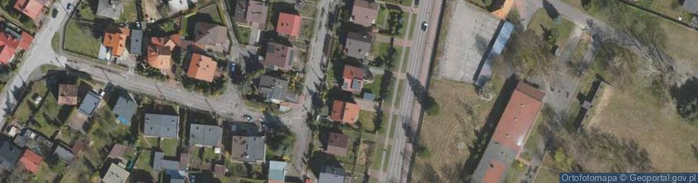 Zdjęcie satelitarne Jana Pawła II ul.