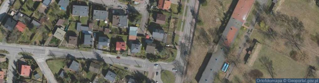 Zdjęcie satelitarne Jana Pawła II ul.