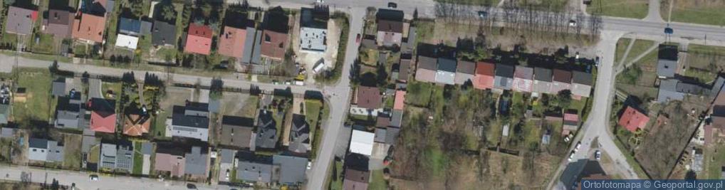 Zdjęcie satelitarne Jaśminowa ul.