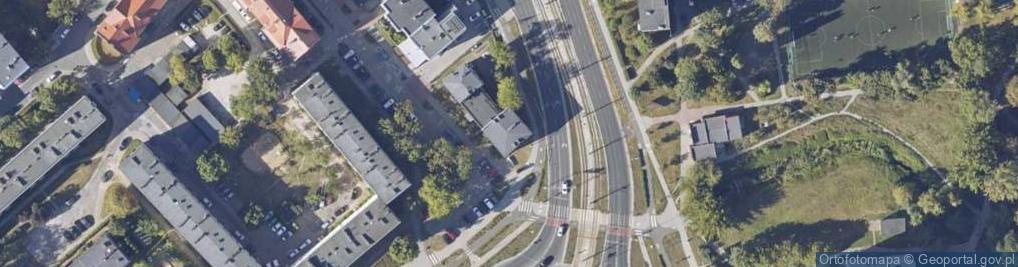 Zdjęcie satelitarne Jagiellońska ul.