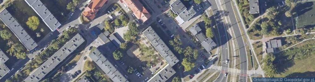 Zdjęcie satelitarne Jagiellońska ul.