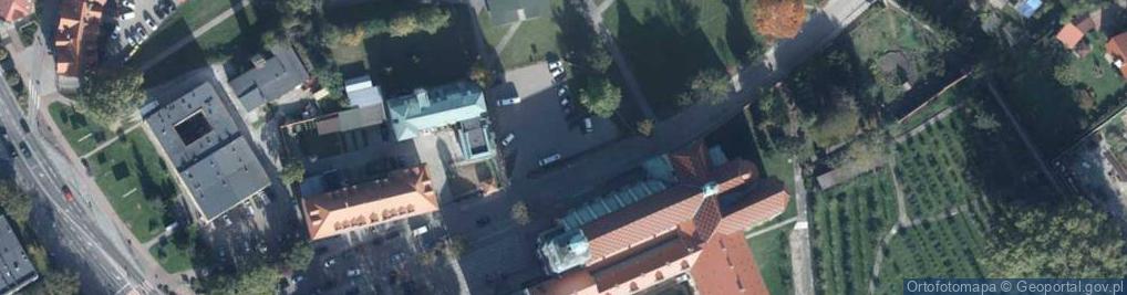 Zdjęcie satelitarne Jana Pawła II ul.
