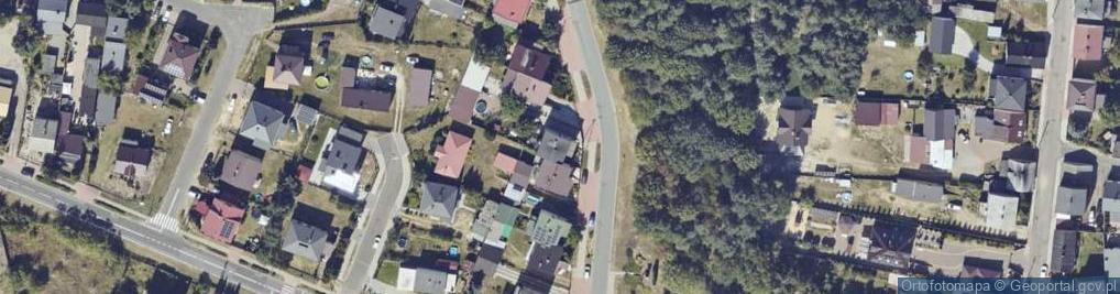 Zdjęcie satelitarne Jana Pawła II ul.