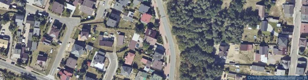 Zdjęcie satelitarne Jana Pawła II ul.