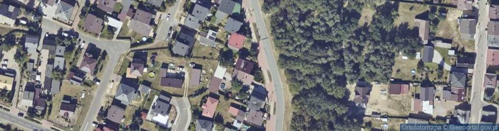 Zdjęcie satelitarne Jana Pawła II ul.