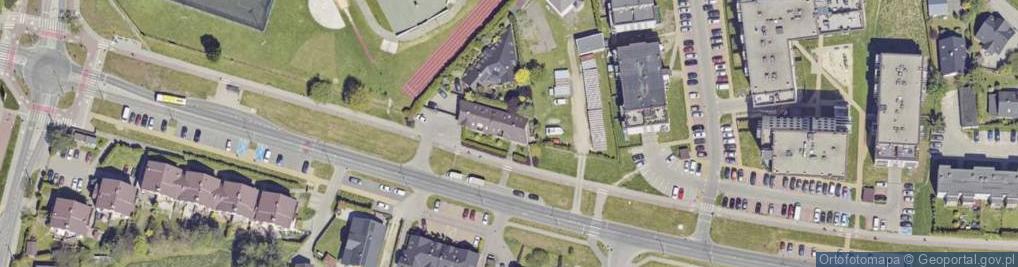 Zdjęcie satelitarne Jaśkowicka ul.