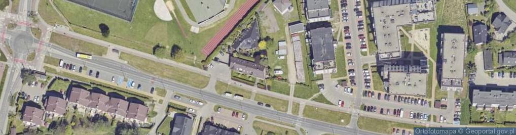 Zdjęcie satelitarne Jaśkowicka ul.