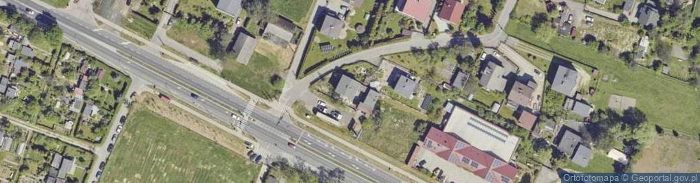 Zdjęcie satelitarne Jaskrów ul.