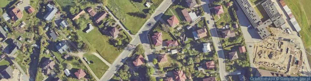 Zdjęcie satelitarne Jana Pawła II ul.