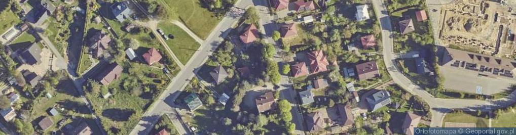 Zdjęcie satelitarne Jana Pawła II ul.