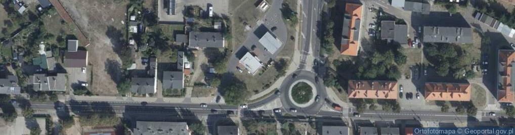 Zdjęcie satelitarne Janowiecka ul.