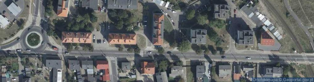 Zdjęcie satelitarne Janowiecka ul.