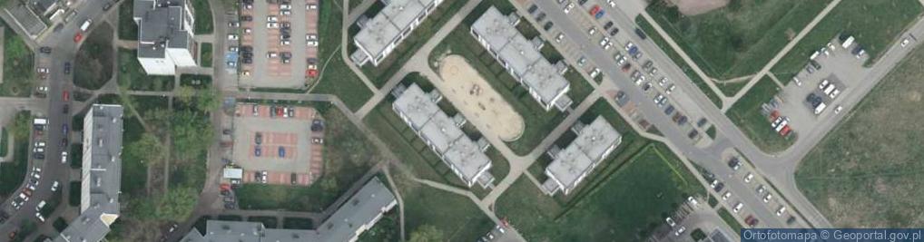 Zdjęcie satelitarne Jana Pawła II ul.