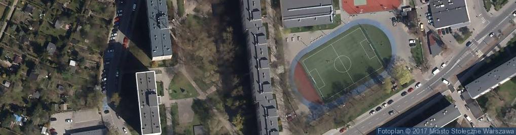 Zdjęcie satelitarne Jana Olbrachta ul.