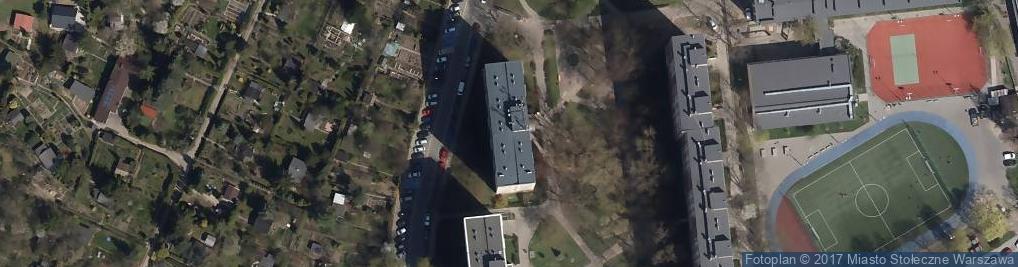 Zdjęcie satelitarne Jana Olbrachta ul.