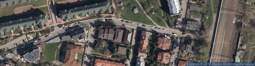 Zdjęcie satelitarne Jana Olbrachta ul.