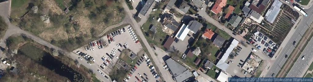 Zdjęcie satelitarne Jamińska ul.