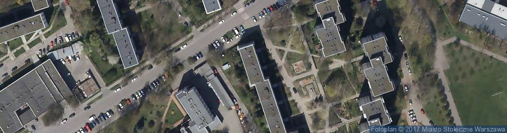 Zdjęcie satelitarne Jaszowiecka ul.