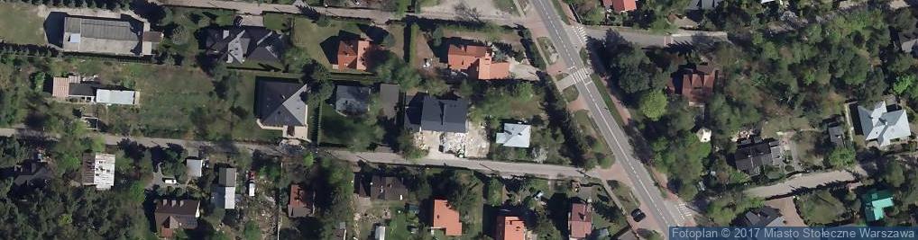 Zdjęcie satelitarne Jaszczurcza ul.